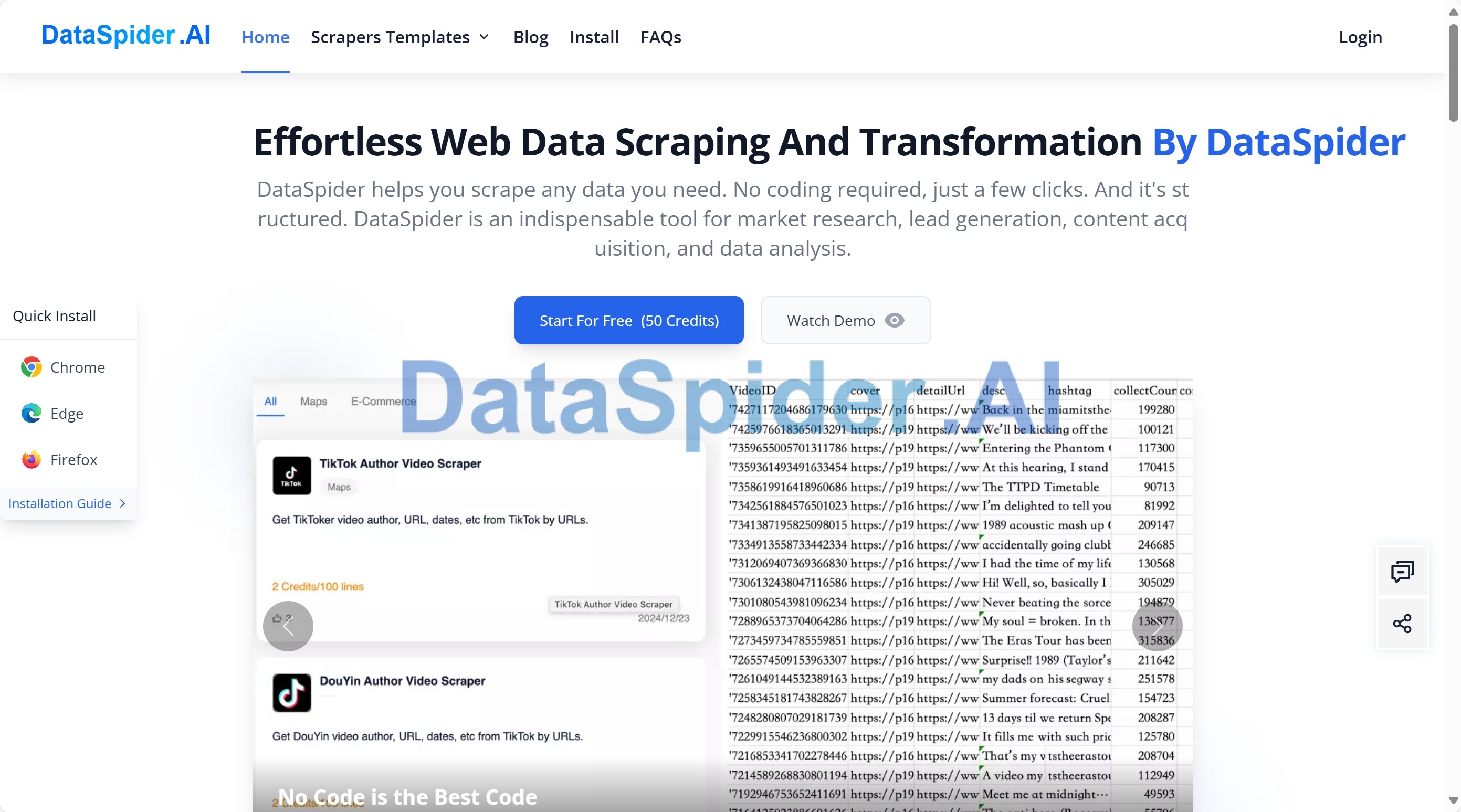 import data from internet to excel